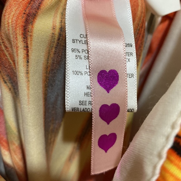 BEADED WESTERN DECOR HALTER DRESS SZ L REAR ELASTIC BACKLESS - Picture 13 of 16